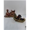 Image 3 : Xmas Tea Pots and Mugs, Decorative Train & Bear in Canoe, Desk Fan, Wallet, Decorative Hook, Etc