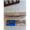 Image 2 : Match Books/ Wooden Rack (22 7/8" x 15 ") - PICK UP