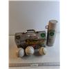 Image 1 : Stainless Lunch Kit and Thermos/  Soft Balls