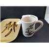 Image 4 : Galloway Canada Ceramic Bull Rushes Trays, Gravy Separator, Ceramic Mug