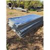 Image 1 : (135) Used Galvanized Metal Sheets (6" x 26")