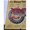 Image 2 : (2) Massey Ferguson Pictures - Advertisment & Print - 30" x 35" & 20" x 13"