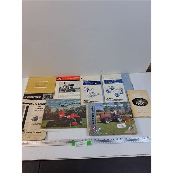 Massey Ferguson Advertisment Guides & Pamphlets- Assorted