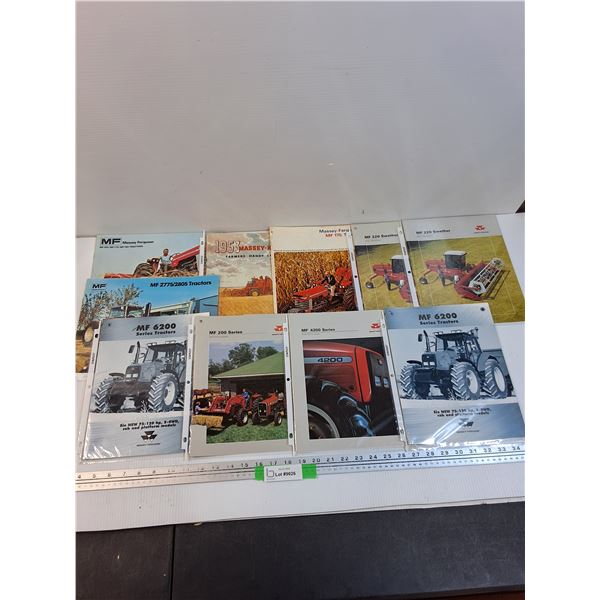 Massey Ferguson Manuals Guides & Pamphlets- Assorted