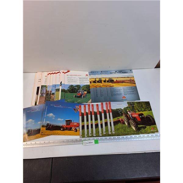 Massey Fergsuson Buyers Booklets - Assorted