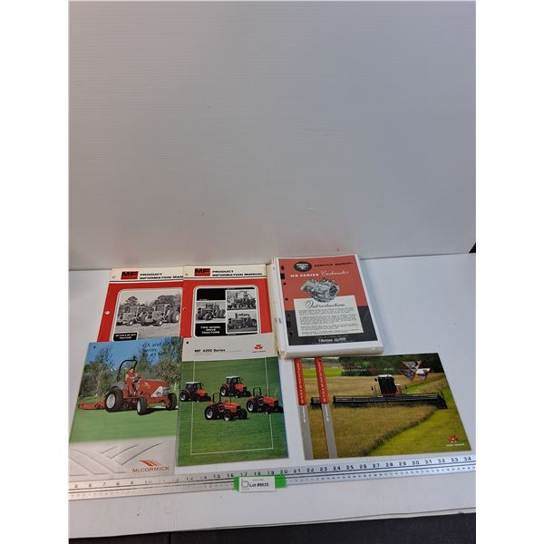 Tillotson Service Manual, Massey Ferguson Manuals, McCormick Yard Tractor Booklet