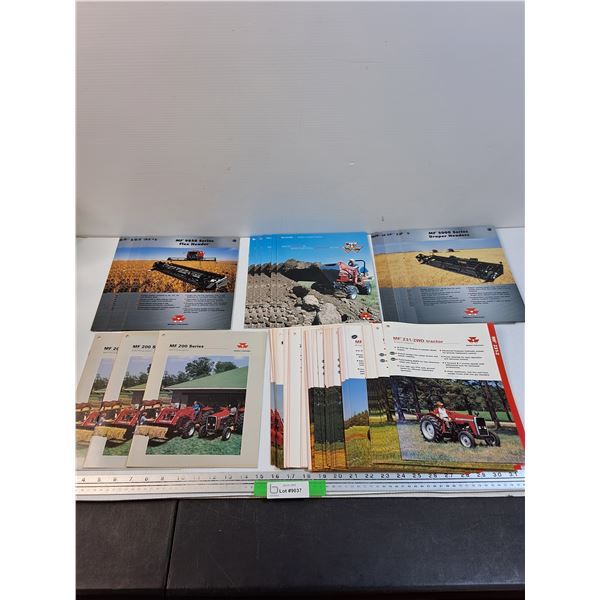 Massey Fergsuson Buyers Booklets - Assorted
