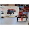 Image 1 : (2) Massey Ferguson Posters - 23" x 35" - GC 2300 Tractor & 8680 Conventional Combine