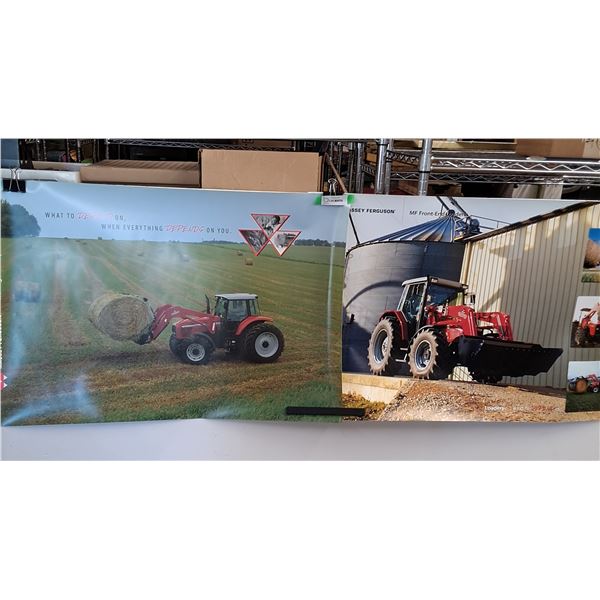 (2) Massey Ferguson Posters - 23" x 35"
