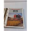 Image 4 : Massey Ferguson Manuals in Black Binder - Combines