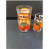 Image 3 : Vintage MCM Orange Juice Pitcher & (5) Glasses Set & Sun Rype Apple Glass