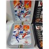 Image 2 : Coca Cola Lot: Ladies Coca Cola Jacket (Medium), (5) Serving Trays: Olympics, Santa, 1982