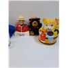 Image 4 : RCMP Themed Lot: Piggy Bank, Hats, Glasses, Teddy Bear, Misc