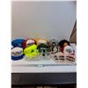Image 1 : (10) Baseball Hats, (3) A & W Mugs, Frostop Mug, (3) Hires Signs