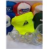 Image 3 : (10) Baseball Hats, (3) A & W Mugs, Frostop Mug, (3) Hires Signs