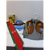 Image 1 : Vintage Scouts/Wolf Cubs Canada Vest, Sash, Scarf, Badges & Cup & 1979 Manual