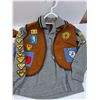 Image 2 : Vintage Scouts/Wolf Cubs Canada Vest, Sash, Scarf, Badges & Cup & 1979 Manual