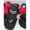 Image 4 : (15) Baseball Hats: Sports - Canadiens, LA Kings, Calgary, Toronto, Misc