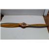 Image 1 : # Royal Canadian Air Force - Gypsy Major Airplane Prop - w/Clock - 76" x 10" - CANNOT SHIP