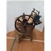 Image 1 : * Eatonia Powder Antique Washing Machine - CANNOT SHIP - 38" x 28"