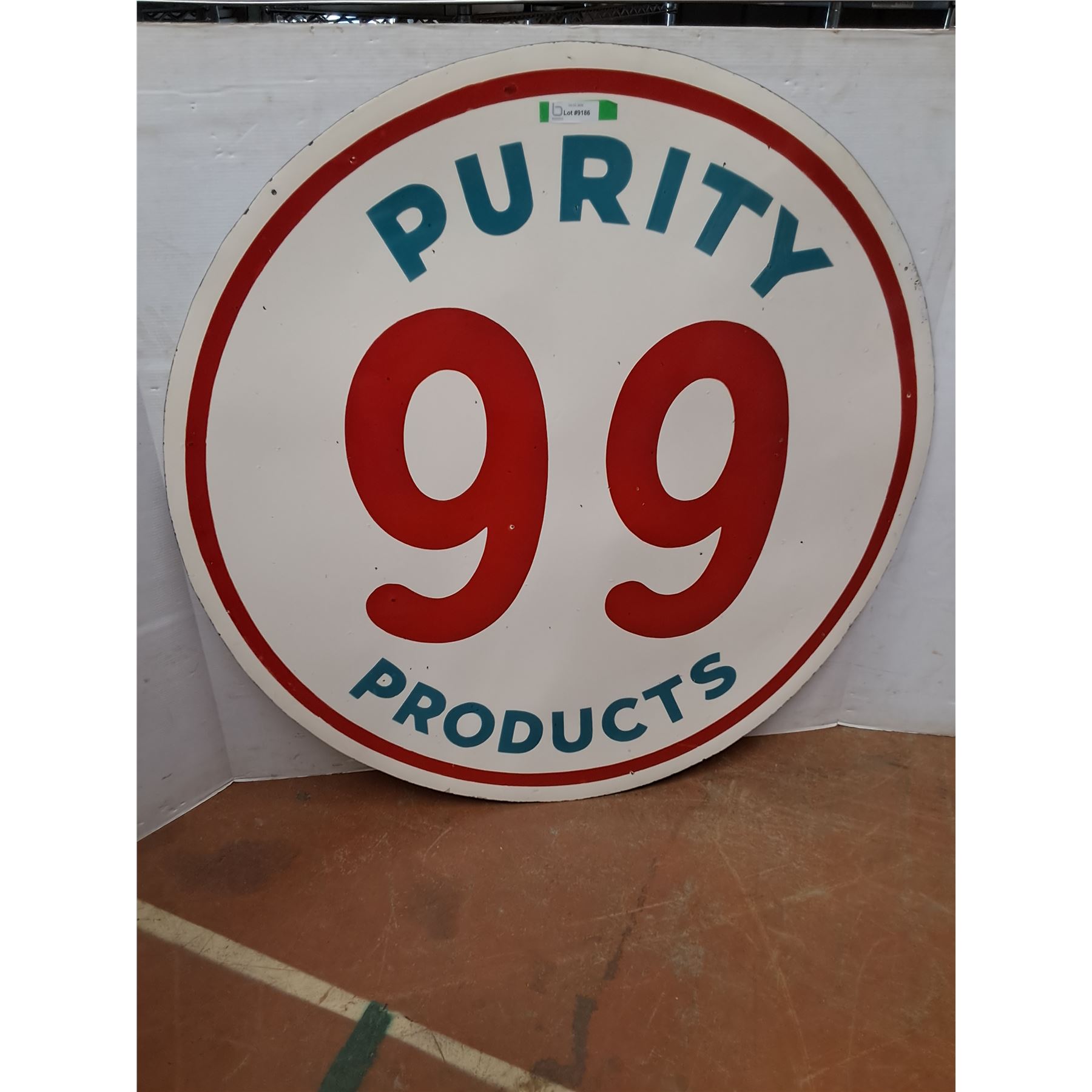 Purity Class Sign * Purity 99 Products Double Sided Enamel Metal Sign - CANNOT SHIP - 48 ...
