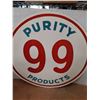 Image 4 : * Purity 99 Products Double Sided Enamel Metal Sign - CANNOT SHIP - 48" Diameter