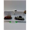 Image 1 : (2) Die Cast Models (1:32 Scale) - Ford Coupe Roadster & Ford Sedan