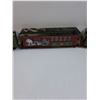 Image 2 : (3) Thomas Kinkades Christmas Train Cars - 9" x 3", 6.5" x 3", 8" x 3"