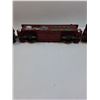 Image 6 : (3) Thomas Kinkades Christmas Train Cars - 9" x 3", 6.5" x 3", 8" x 3"