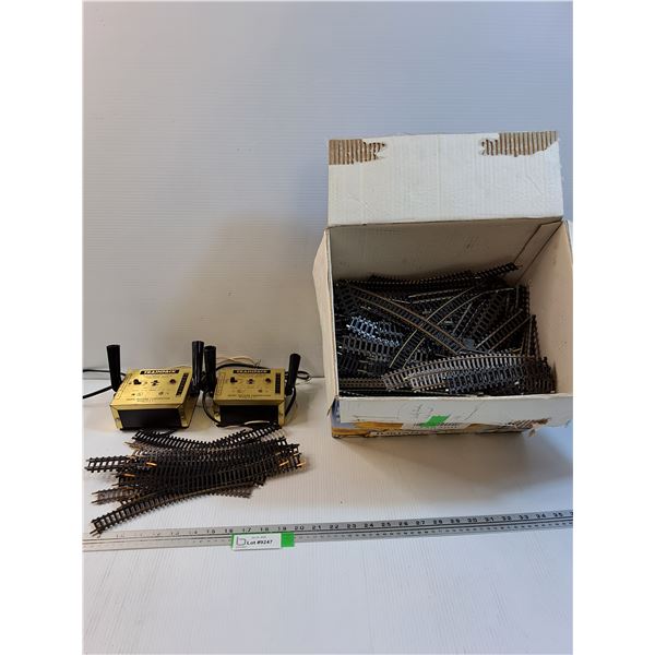 HO Train Tracks & Transformer - Model 200