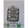 Image 1 : Enamel Metal Sign - Ice Cream - 7" x 5"