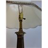 Image 3 : Brass Vintage End Table Lamp - 28" x 14" - PICK UP