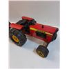 Image 2 : Tonka Red Tractor & Grain Wagon Toy