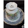 Image 2 : (4) Teacup Sets: Royal Albert, Princess China & Matching Prince Albert Dessert Dish