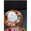 Image 3 : (2) Teacup Sets: Royal Albert & Delphine & Saucers