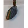 Image 3 : Vintage Folk Art Wooden Duck Decoy- 10" x 6" x 5"
