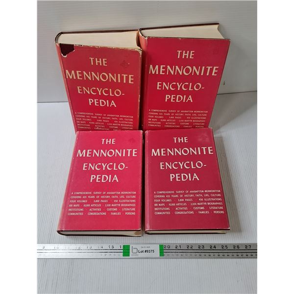 (4) Volume Set of The Mennonite Encyclopedia