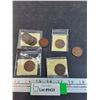 Image 1 : (8) Montreal Token Coins - Un Sou