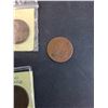 Image 4 : (8) Montreal Token Coins - Un Sou