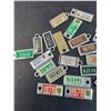 Image 2 : Key Chain License Plates Replicas - Assorted