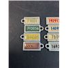Image 2 : Key Chain License Plates Replicas - 1950's