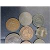 Image 4 : (8) Half Penny Coins/Tokens - Assorted