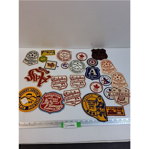Collection of Patches of Seals and Achievements