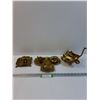 Image 1 : Brass Lot: Incense & Ashtrays