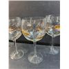 Image 3 : (4) Large Barcelona Mosaic Wine Glasses