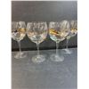 Image 5 : (4) Large Barcelona Mosaic Wine Glasses
