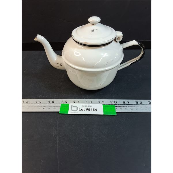 Enamel Teapot - Made in Poland