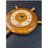 Image 2 : Wooden Sailors Themed Barometer - 7" Diameter