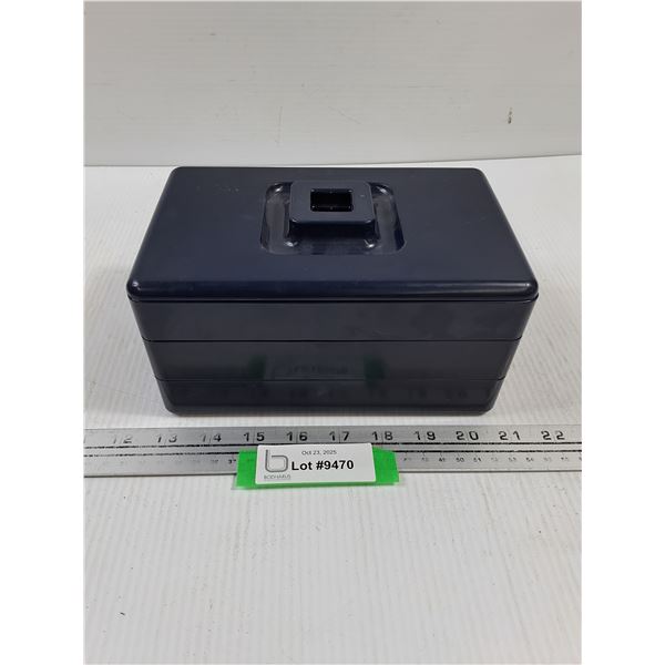 Tupperware Stacking Jewlery Box - 8" x 5" x 4"