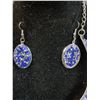 Image 4 : Blue Necklace & Earrings Set